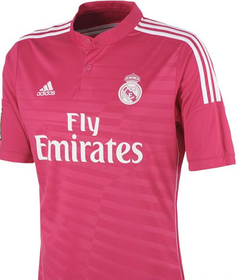 Real Madrid new pink away jersey 2014-2015