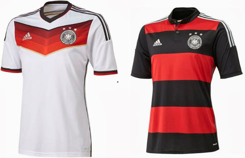 Germany jerseys kits in the World Cup 2014