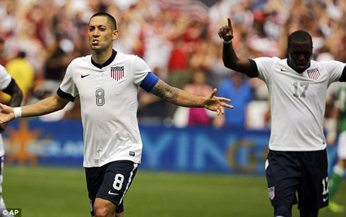 United States forward Dempsey, ready for the World Cup 2014