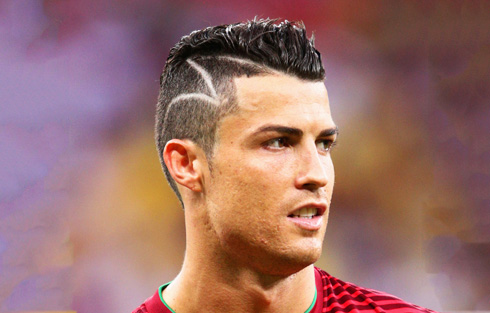Cristiano Ronaldo new haircut and style, in the FIFA World Cup 2014