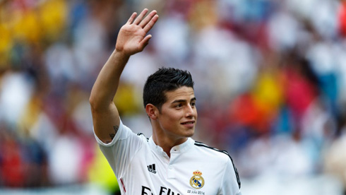 James Rodríguez, welcome to Real Madrid
