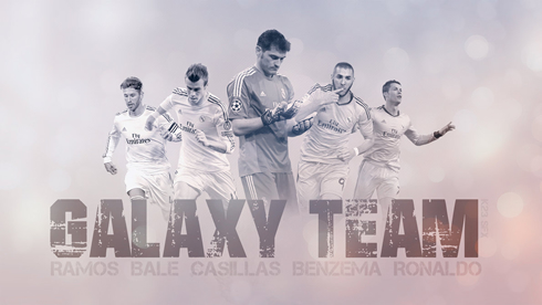 Real Madrid galaxy team for 2014-2015