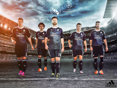 Real Madrid UEFA Champions League 2014-2015 shirts