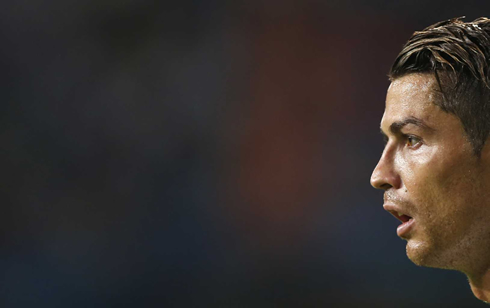 Cristiano Ronaldo profile shot