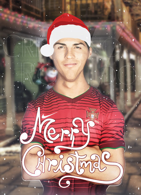 Cristiano Ronaldo Christmas Santa Claus