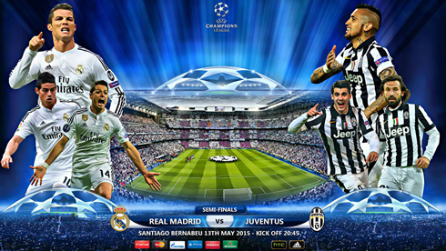 Real Madrid vs Juventus wallpaper and poster in 2015