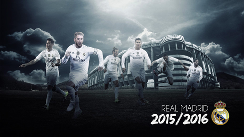Real Madrid 2015-2016 wallpaper
