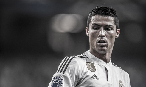 Cristiano Ronaldo in action for Real Madrid in 2015