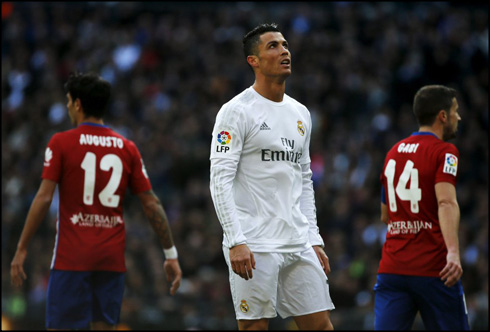 Cristiano Ronaldo feeling powerless against Atletico Madrid in 2016