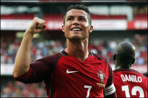 Cristiano Ronaldo in Portugal ready for the EURO 2016