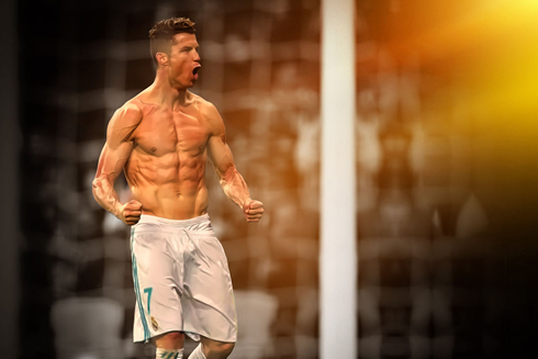 Cristiano Ronaldo body in 2018