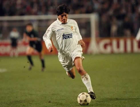 Ivan Zamorano playing for Real Madrid (1992-1996)