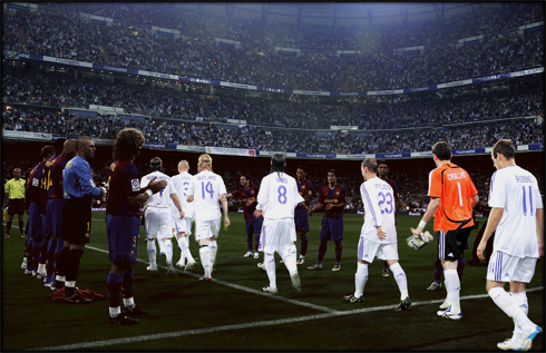 Real Madrid vs Barcelona wallpaper - El Clasico