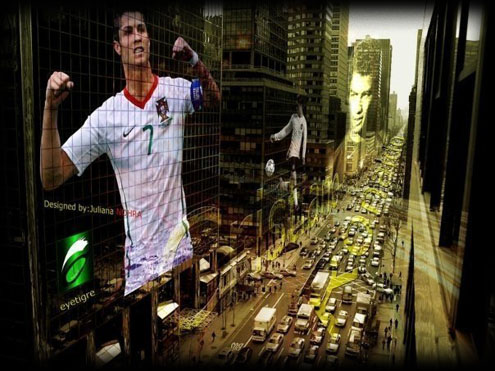 Cristiano Ronaldo most famous player in the World