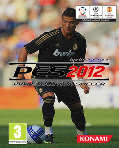 PES 2012 cover Non Official cover, with Cristiano Ronaldo