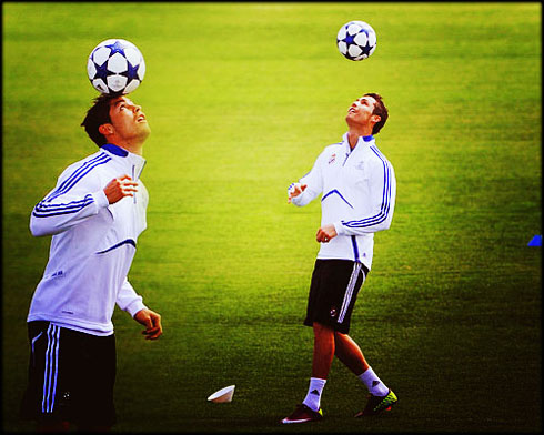 Cristiano Ronaldo training wallpaper, in Real Madrid 2011-2012