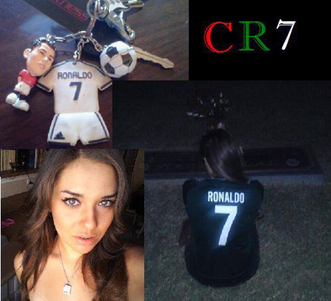 Cristiano Ronaldo fan in November (5) 2012: Norma Lee Marichalar