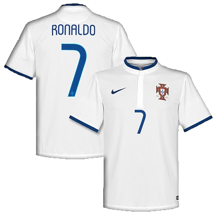 Portugal Home Jersey Ronaldo Stats