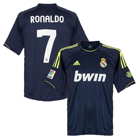 Ronaldoshirt on 2012 Cristiano Ronaldo  7   Blue Real Madrid Jersey   Large   Ebay