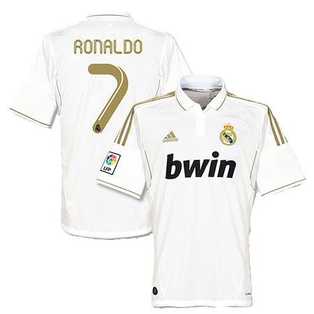 Cristiano Ronaldo Real Madrid Home Jersey 2011/12 - Adidas
