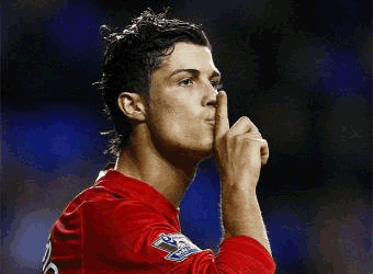 Cristiano Ronaldo silence