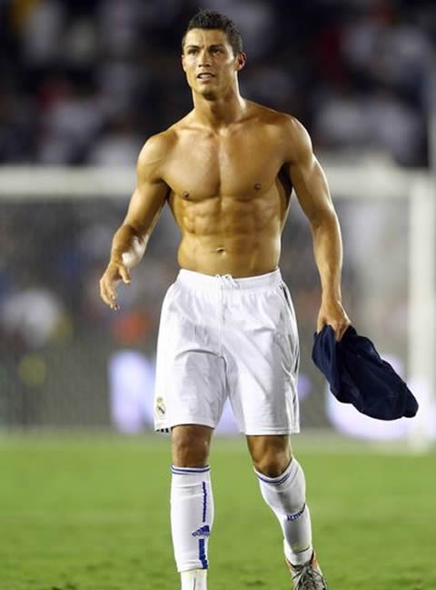 Cristiano Ronaldo body in Real Madrid 2011-2012 pre-season