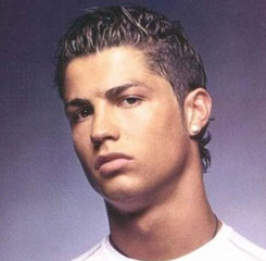 Cristiano Ronaldo badass haircut hairstyle