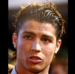 Cristiano Ronaldo haircut and hairstyle