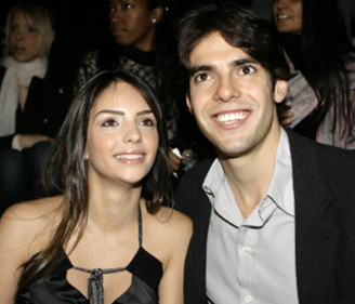 Kaká and girlfriend and wife, Caroline Celico photos
