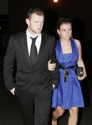 Wayne Rooney and girlfriend/wife, Coleen McLoughlin going out