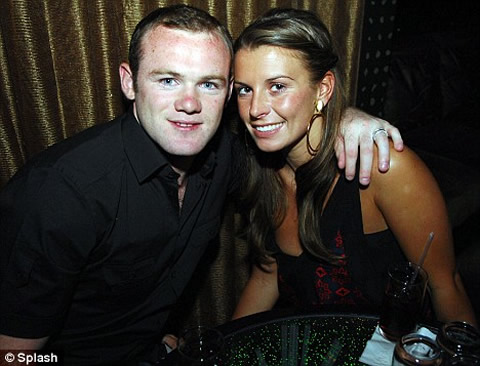 Wayne Rooney and girlfriend/wife, Coleen McLoughlin photo