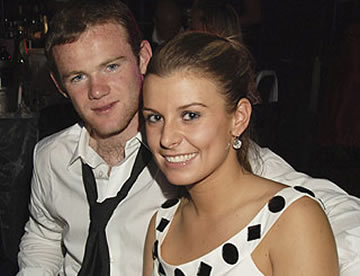 Wayne Rooney and Coleen McLoughlin together when both were younger