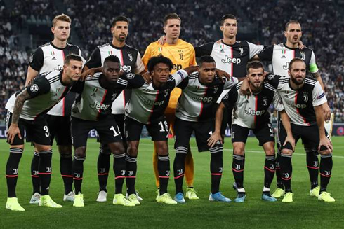 Cristiano Ronaldo in Juventus starting lineup for the Champions League game against Bayer Leverkusen in 2019