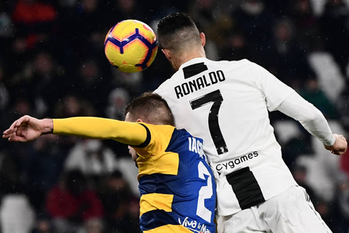 Cristiano Ronaldo scores a brace in Juventus 3-3 Parma, this time from a header