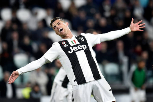 Cristiano Ronaldo frustration in Juventus vs Torino in 2019