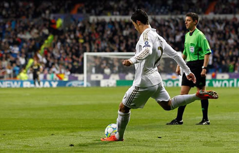 Cristiano Ronaldo free-kick goal in Real Madrid vs APOEL, for the UEFA Champions League in 2012