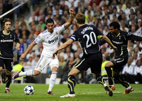 Cristiano Ronaldo shooting