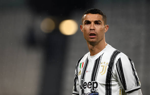 Cristiano Ronaldo in Juventus in December of 2020
