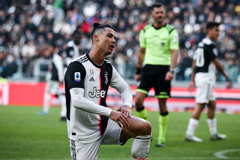 Cristiano Ronaldo never giving up in a Juventus game