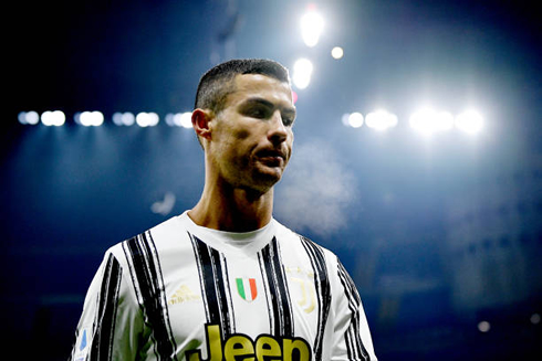 Cristiano Ronaldo not looking happy in Juventus