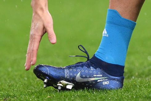 Cristiano Ronaldo Nike boot, in a Juventus game