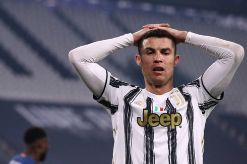 Cristiano Ronaldo frustration in Juventus vs FC Porto for the Champions League