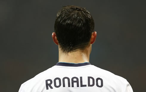Cristiano Ronaldo look from the back, in Galatasaray vs Real Madrid, in 2013