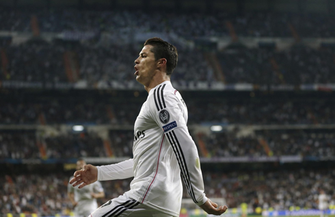 Cristiano Ronaldo runs wild at the Bernabéu, in the UEFA Champions League 2014-2015