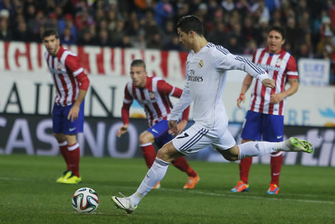 Cristiano Ronaldo penalty-kick goal in Atletico Madrid 0-2 Real Madrid