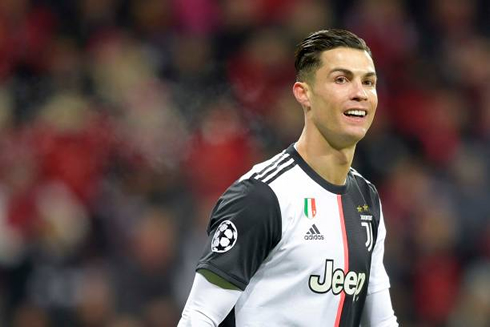 Cristiano Ronaldo new look in Juventus in December of 2019
