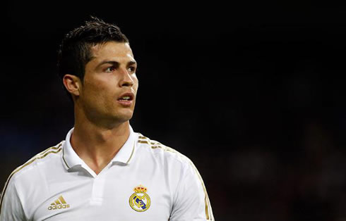 Cristiano Ronaldo new look in Real Madrid vs CSKA Moscow, in 2012