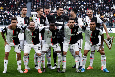 Cristiano Ronaldo in Juventus lineup vs Udinese, in 2019