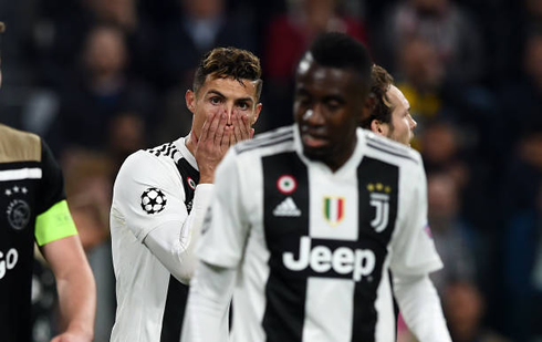 Cristiano Ronaldo scared and afraid in Juventus 1-2 Ajax