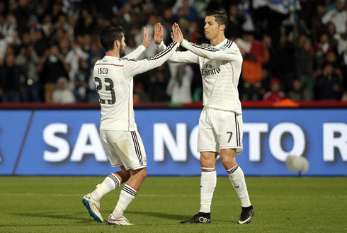 Cristiano Ronaldo and Isco, in Real Madrid 2014-2015